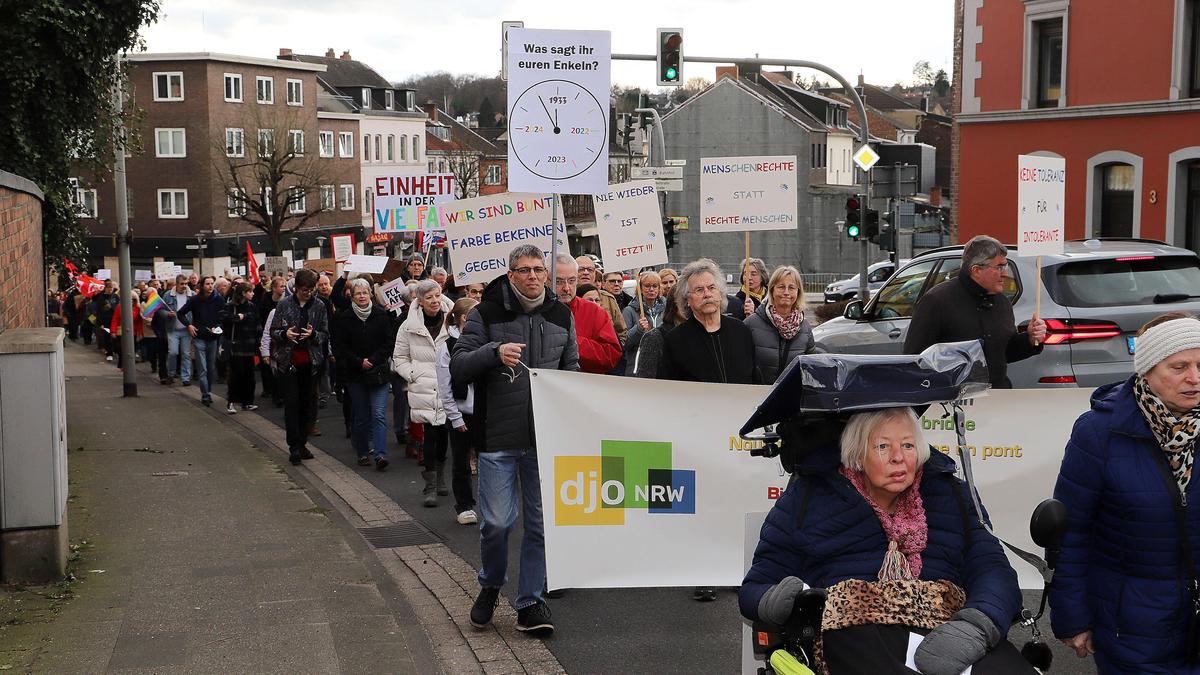 Demonstration Gegen Rechtsextremismus In Herzogenrath | Aachener Zeitung